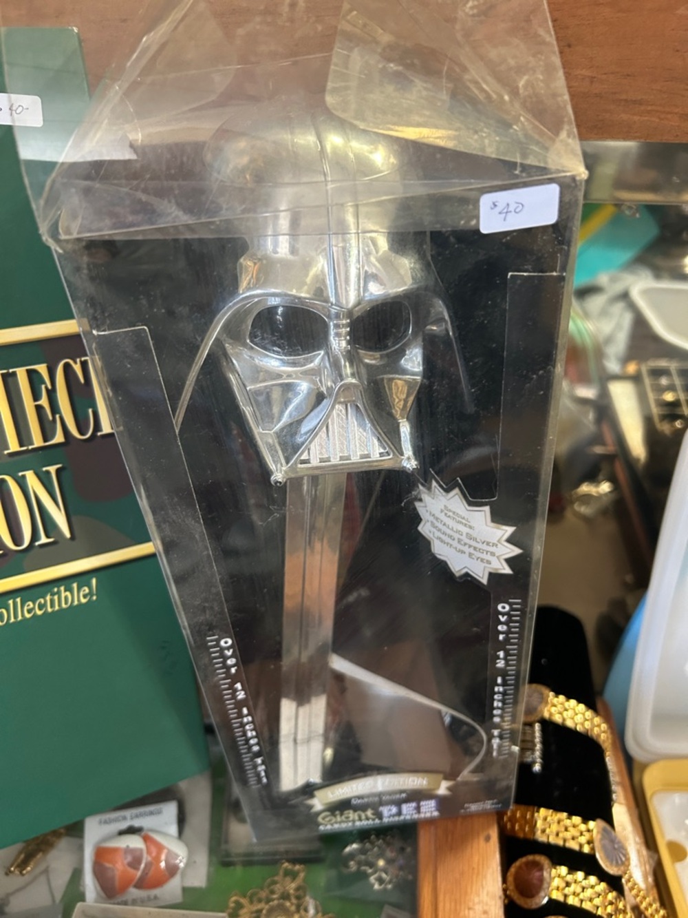 Star Wars Kids Silver Darth Vader PEZ Candy Dispenser